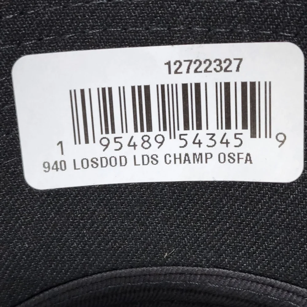 New Era Men's Los Angeles Dodgers 2020 LDS Champ 9Forty Adjustable Hat - OSFA - Picture 8 of 8